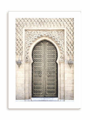 Plakat Orientalne drzwi II bez ramy