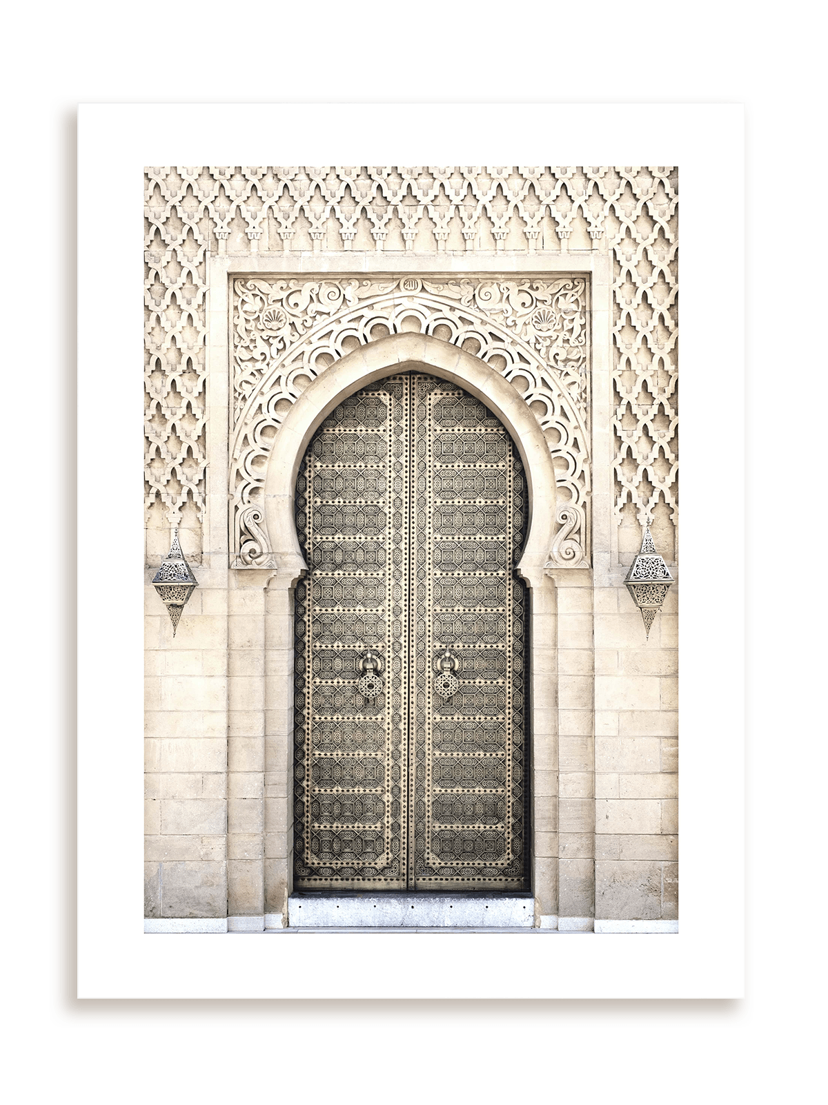 Plakat Orientalne drzwi II bez ramy