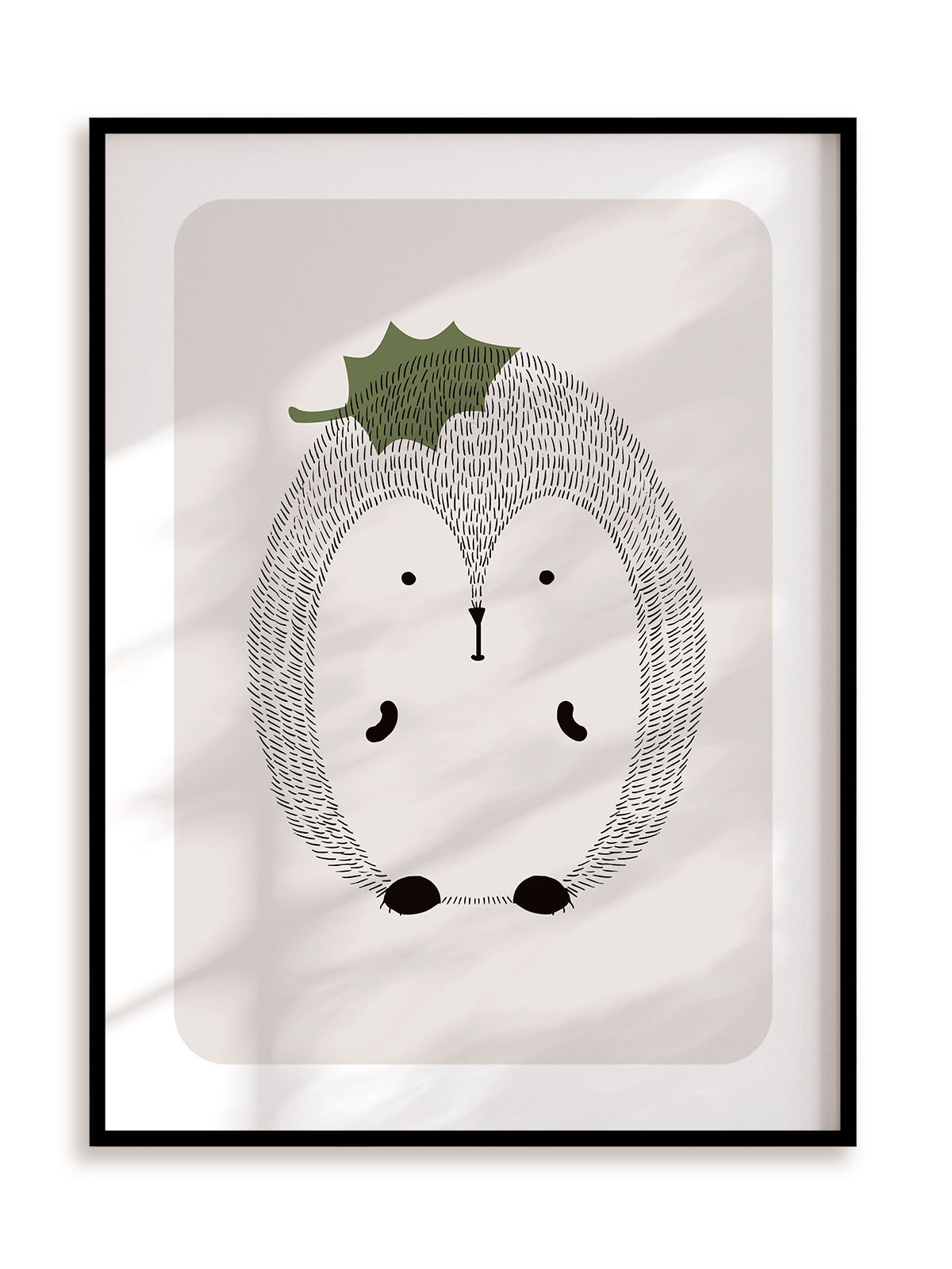 Plakat Jeżyk w ramie aluminiowej
