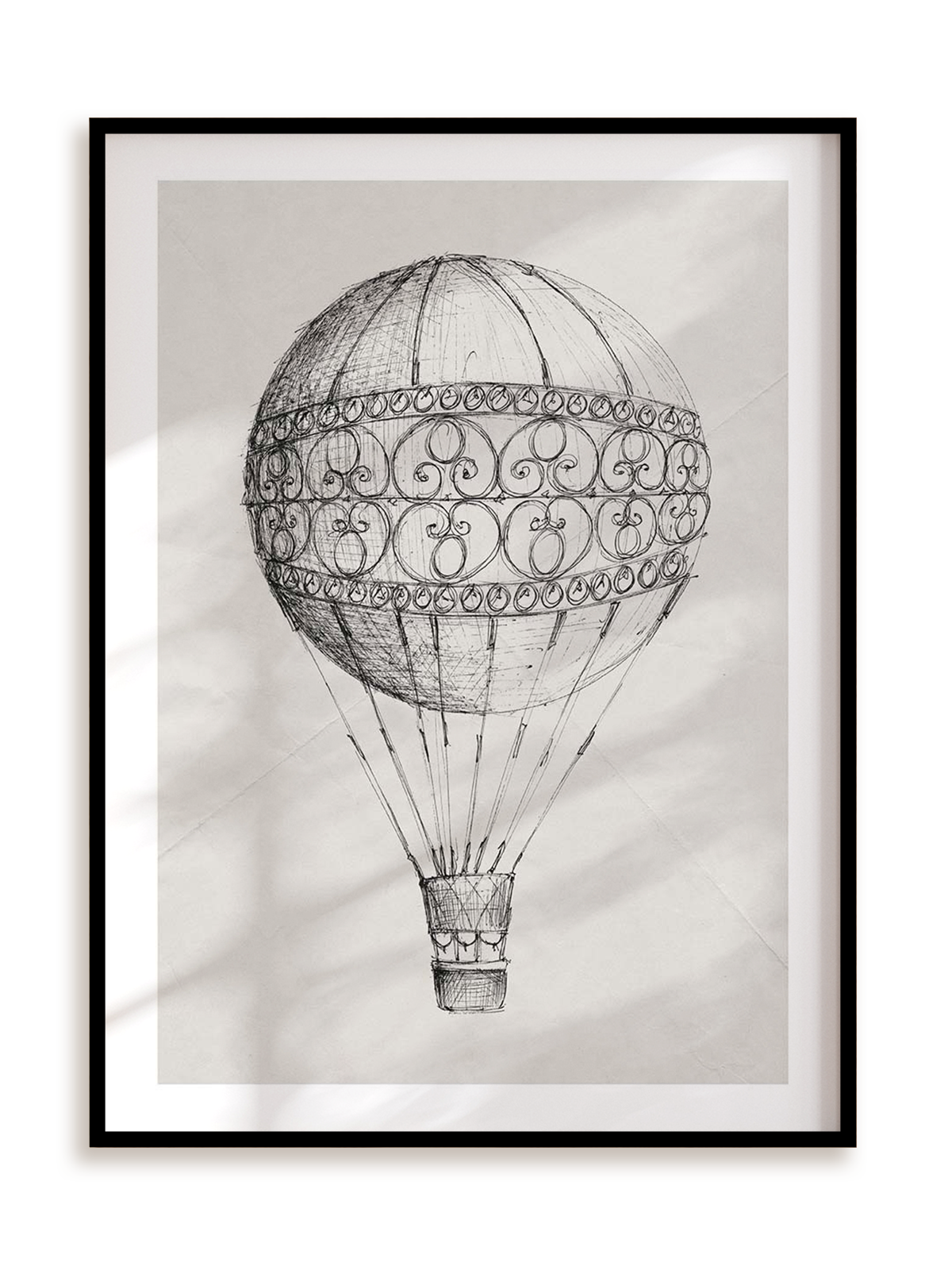 Plakat Ulotny Balon w ramie aluminiowej