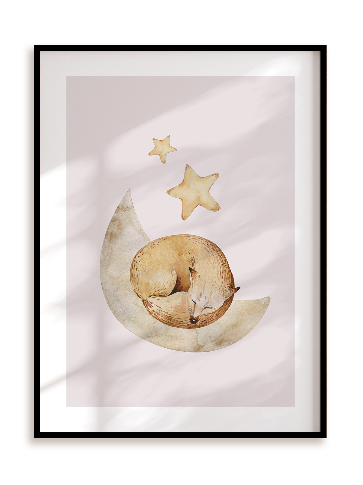 Plakat Lisie sny w ramie aluminiowej