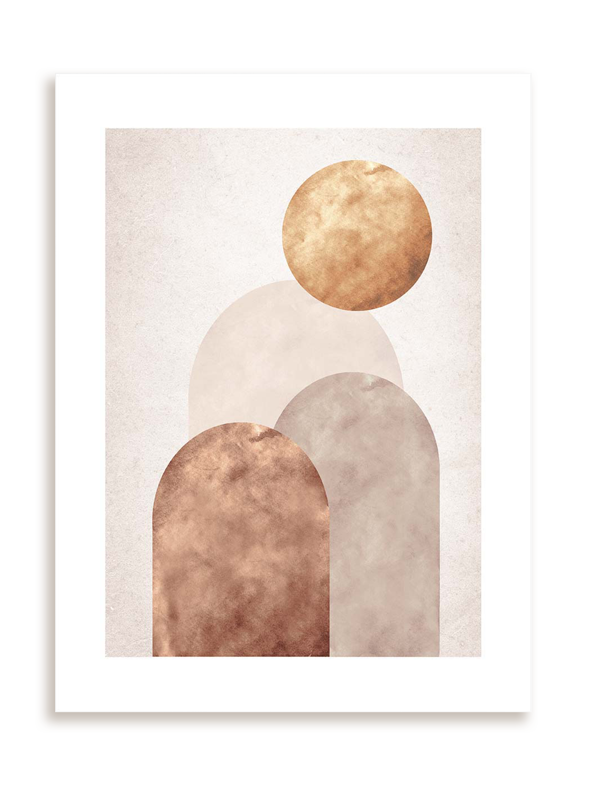 Plakat Subtelna geometria II bez ramy