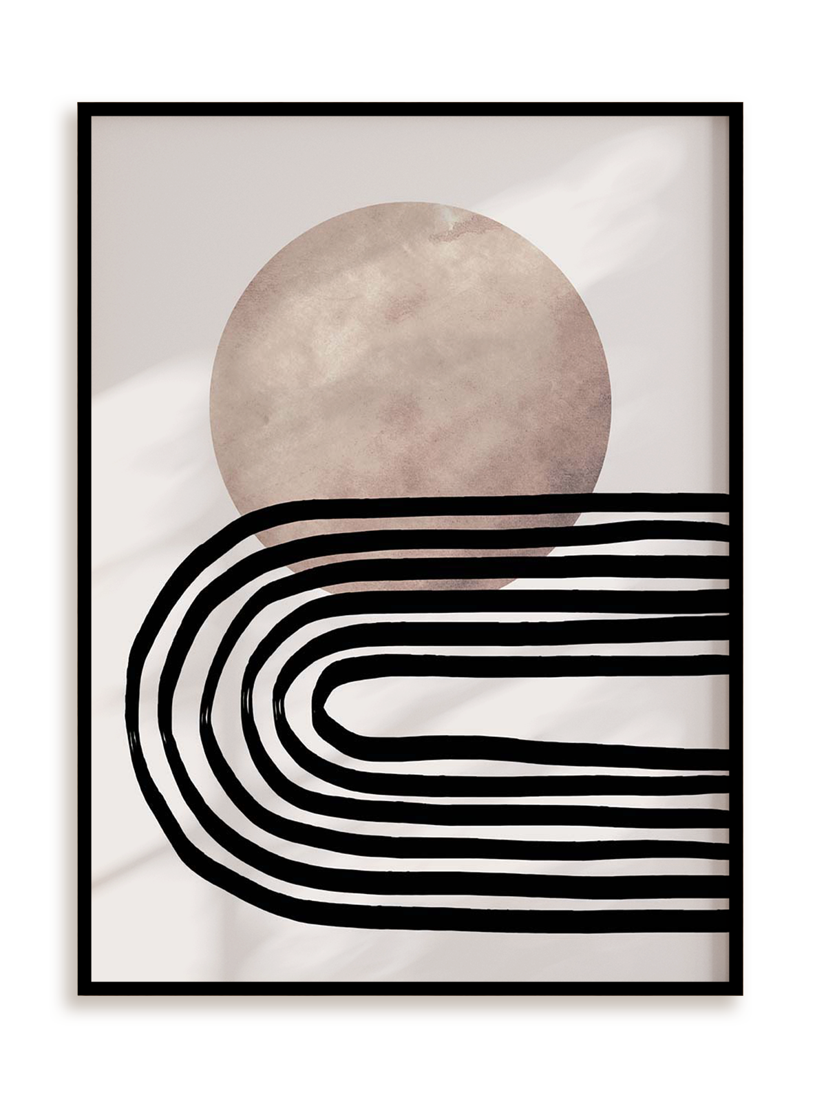Plakat Wyrazisty styl II w ramie aluminiowej