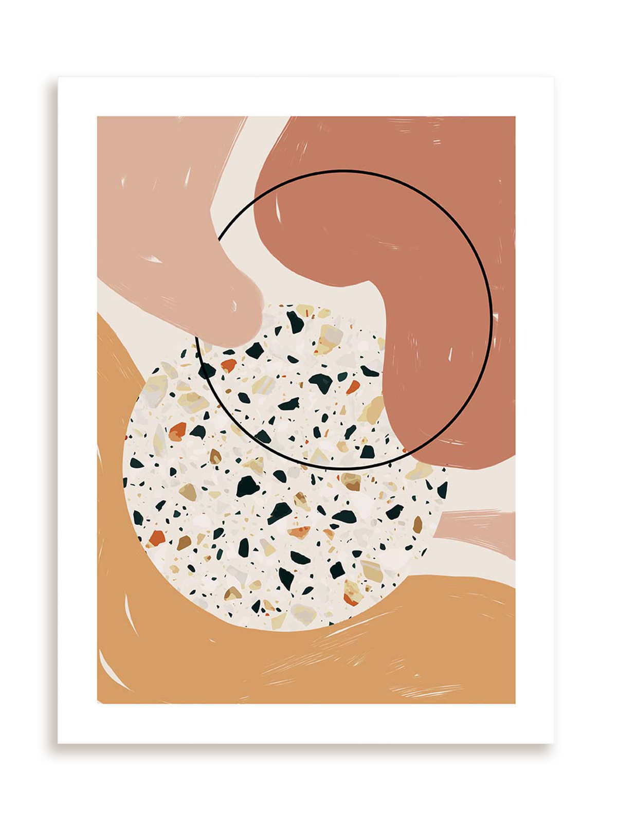 Plakat Terrazzo scene bez ramy