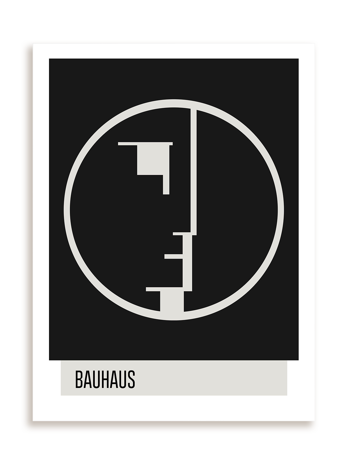 Plakat Bauhaus art bez ramy
