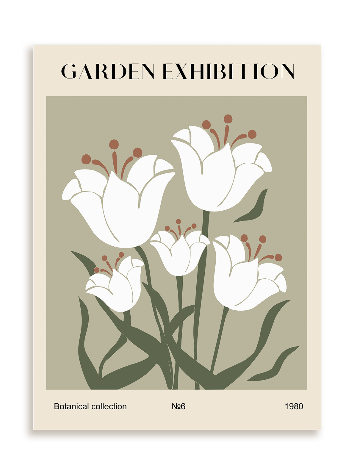 Plakat Garden exhibition bez ramy