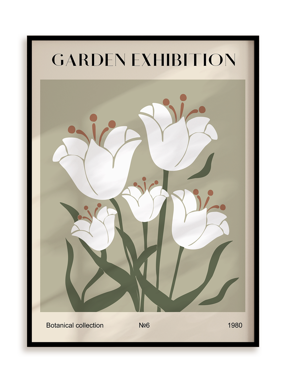Plakat Garden exhibition w ramie aluminiowej