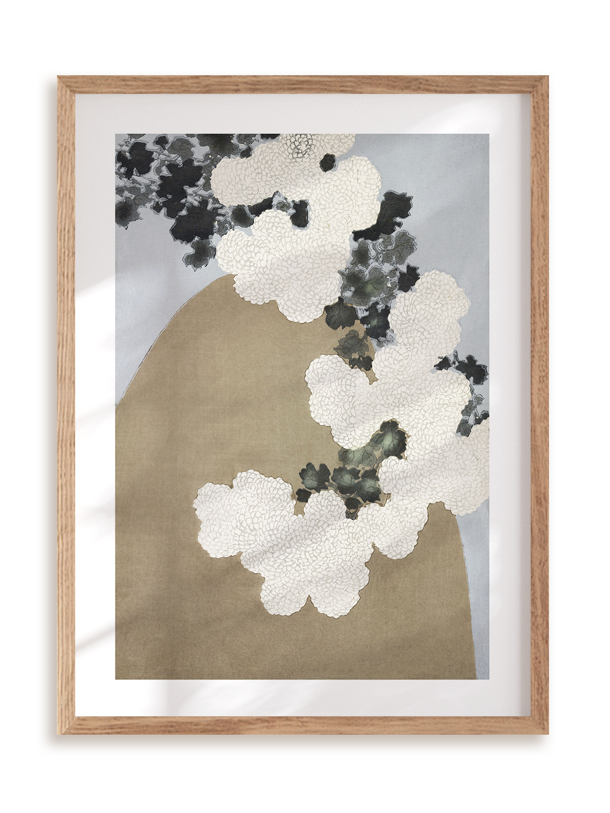 Plakat In Japan w ramie drewnianej