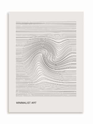 Plakat Minimalist art III bez ramy
