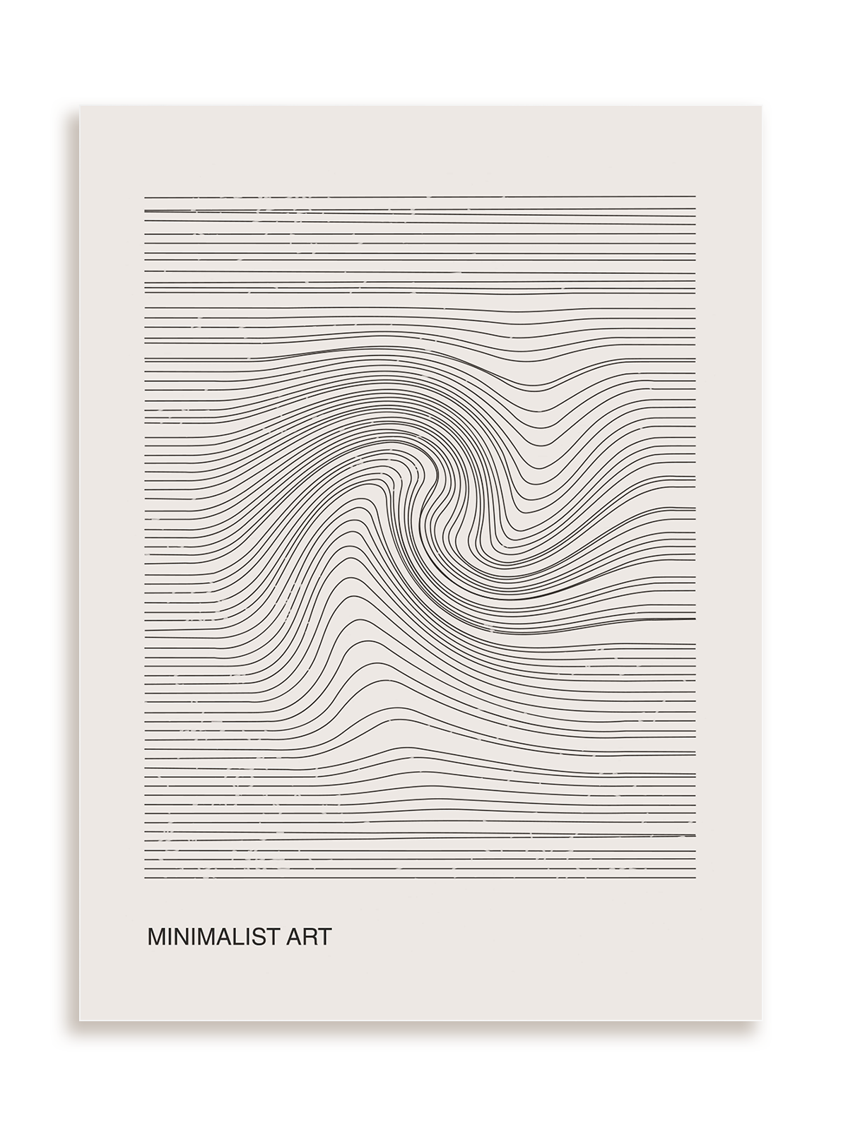 Plakat Minimalist art III bez ramy