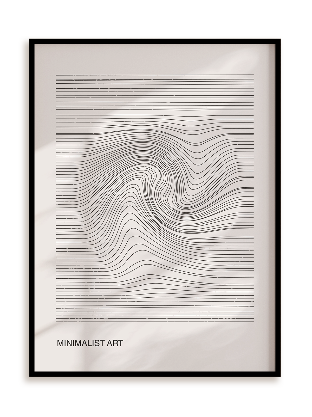 Plakat Minimalist art III w ramie aluminiowej