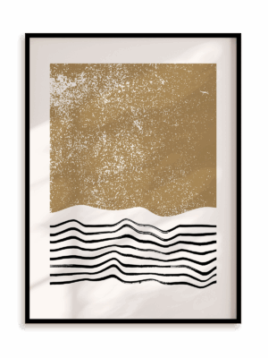 Plakat Plaża w ramie aluminiowej