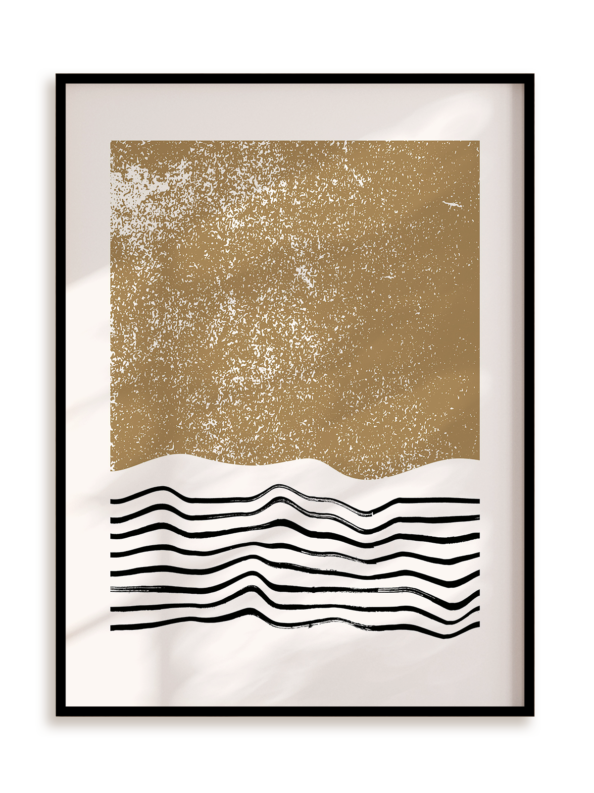 Plakat Plaża w ramie aluminiowej