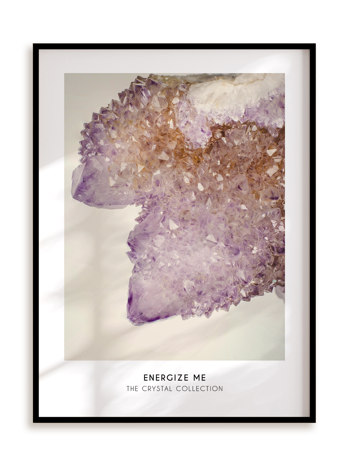 Plakat Crystal collection II w ramie aluminiowej