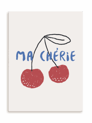 Plakat Ma cherie bez ramy