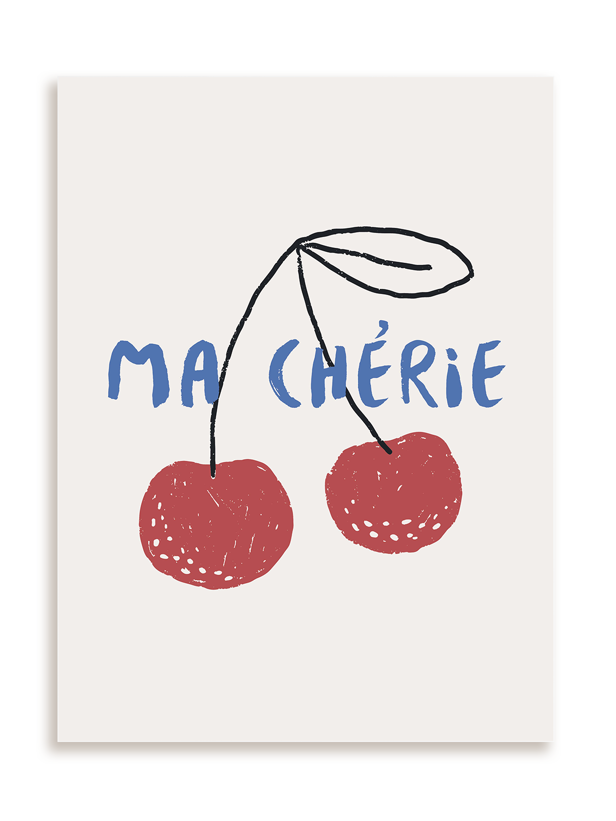 Plakat Ma cherie bez ramy