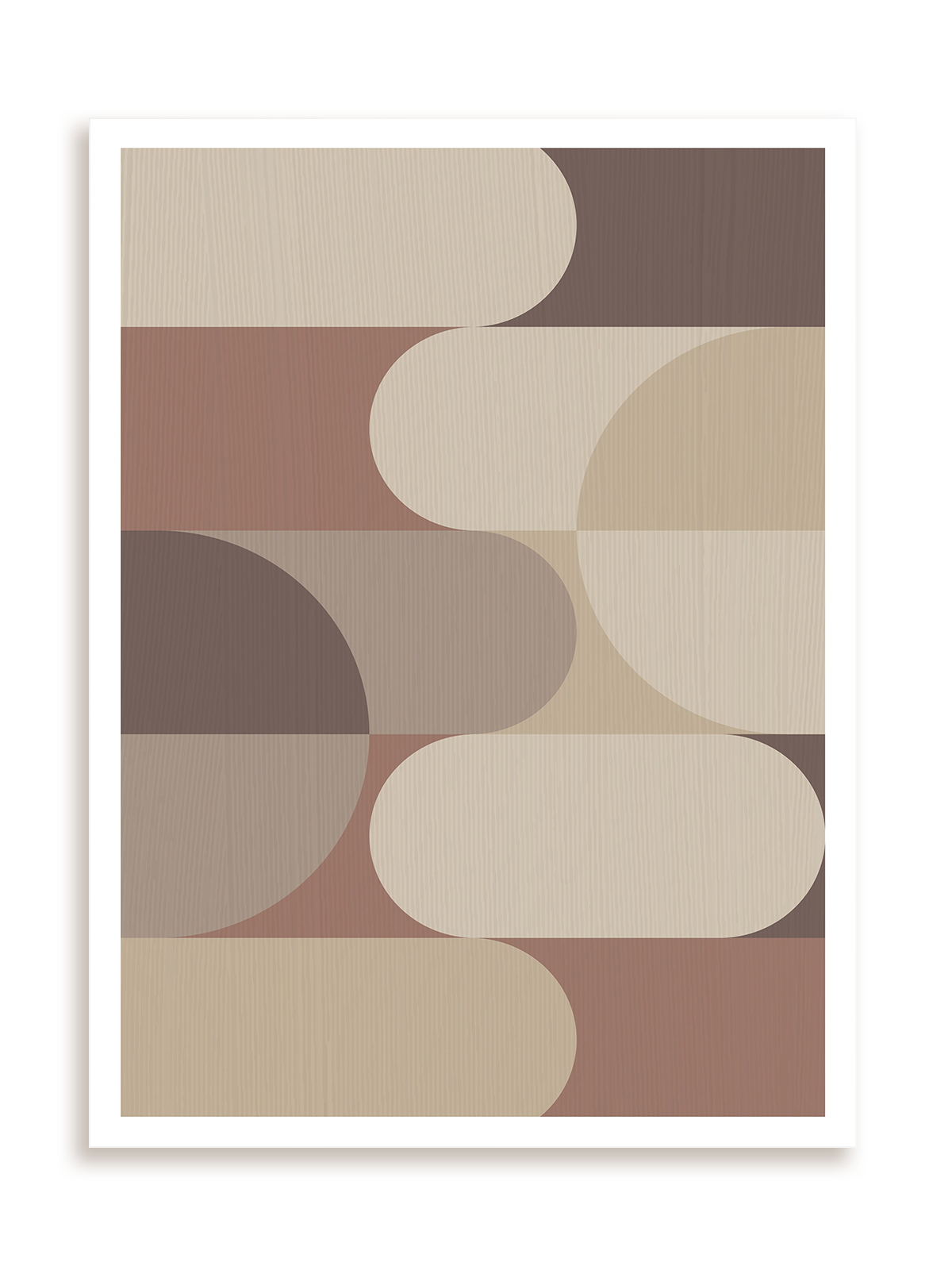 Plakat Mid century pattern II bez ramy