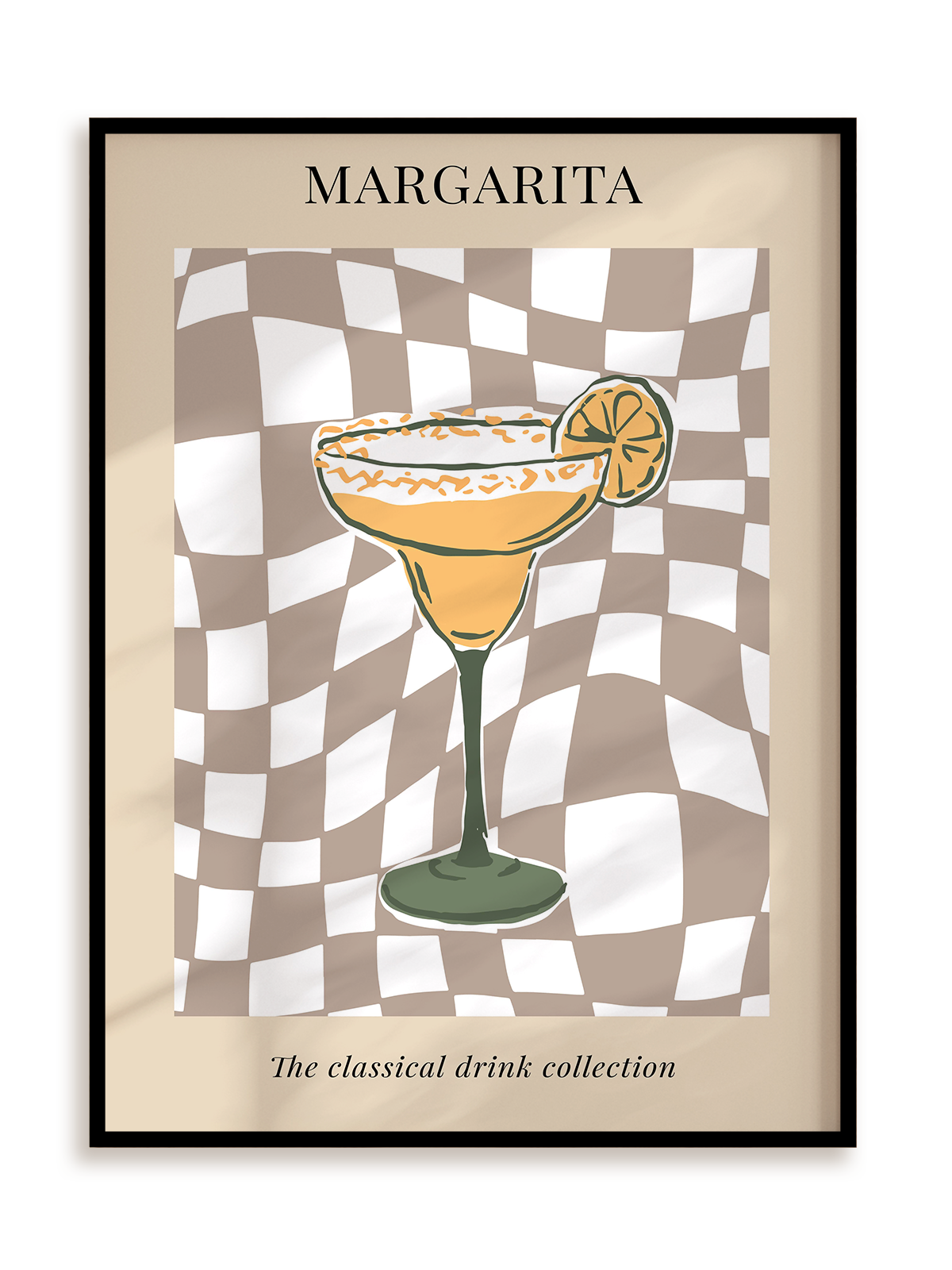 Plakat Margarita w ramie aluminiowej