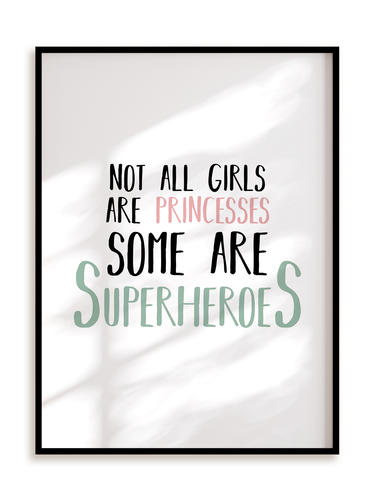Plakat Girls superheroes w ramie aluminiowej