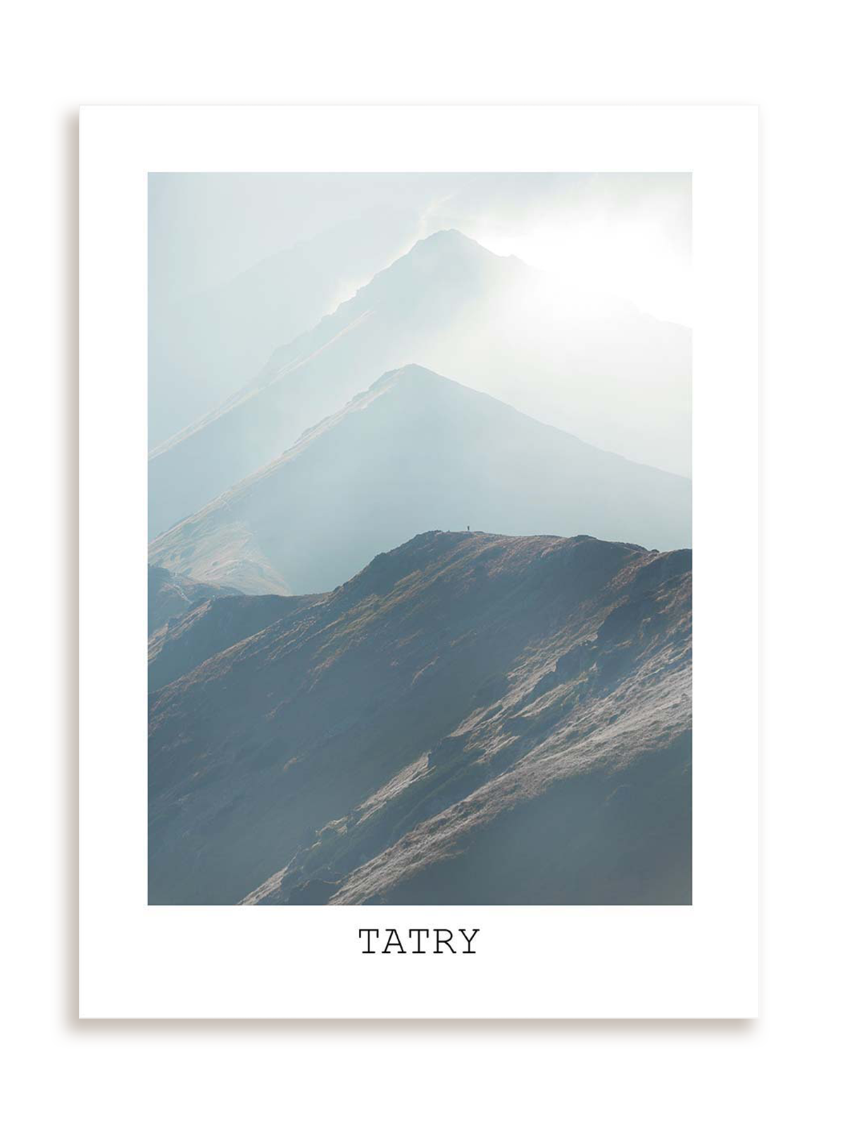 Plakat Tatry bez ramy