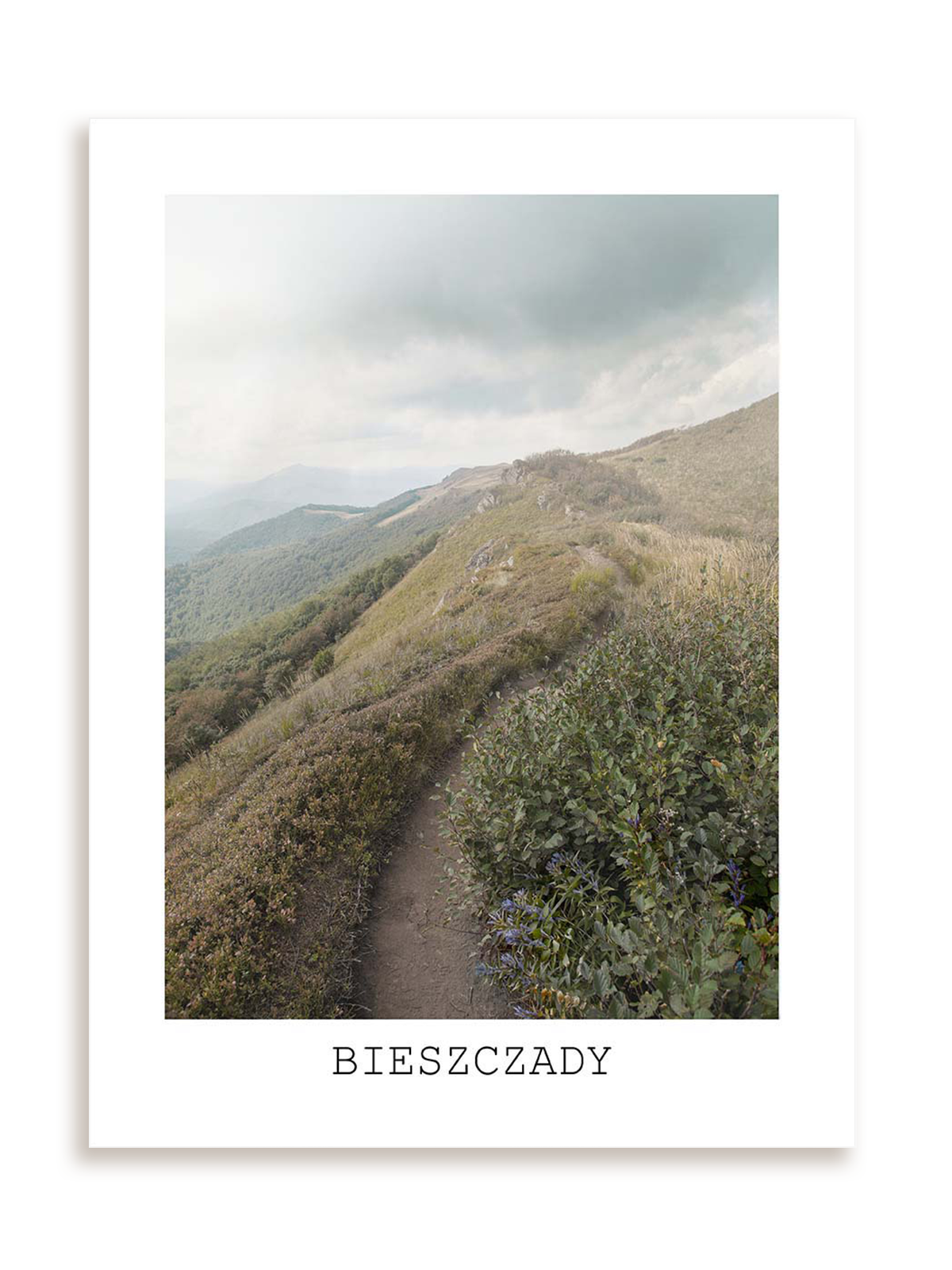 Plakat Bieszczady bez ramy