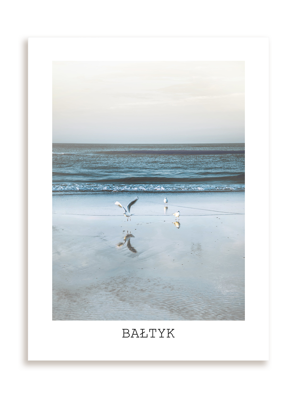 Plakat Bałtyk bez ramy