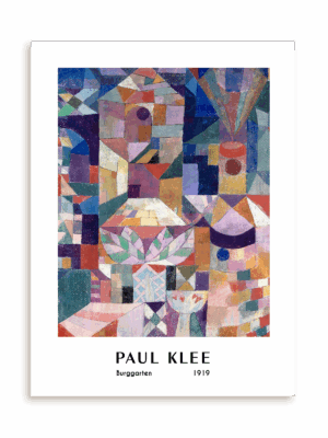 Plakat Paul Klee - Burggarten (1919) bez ramy
