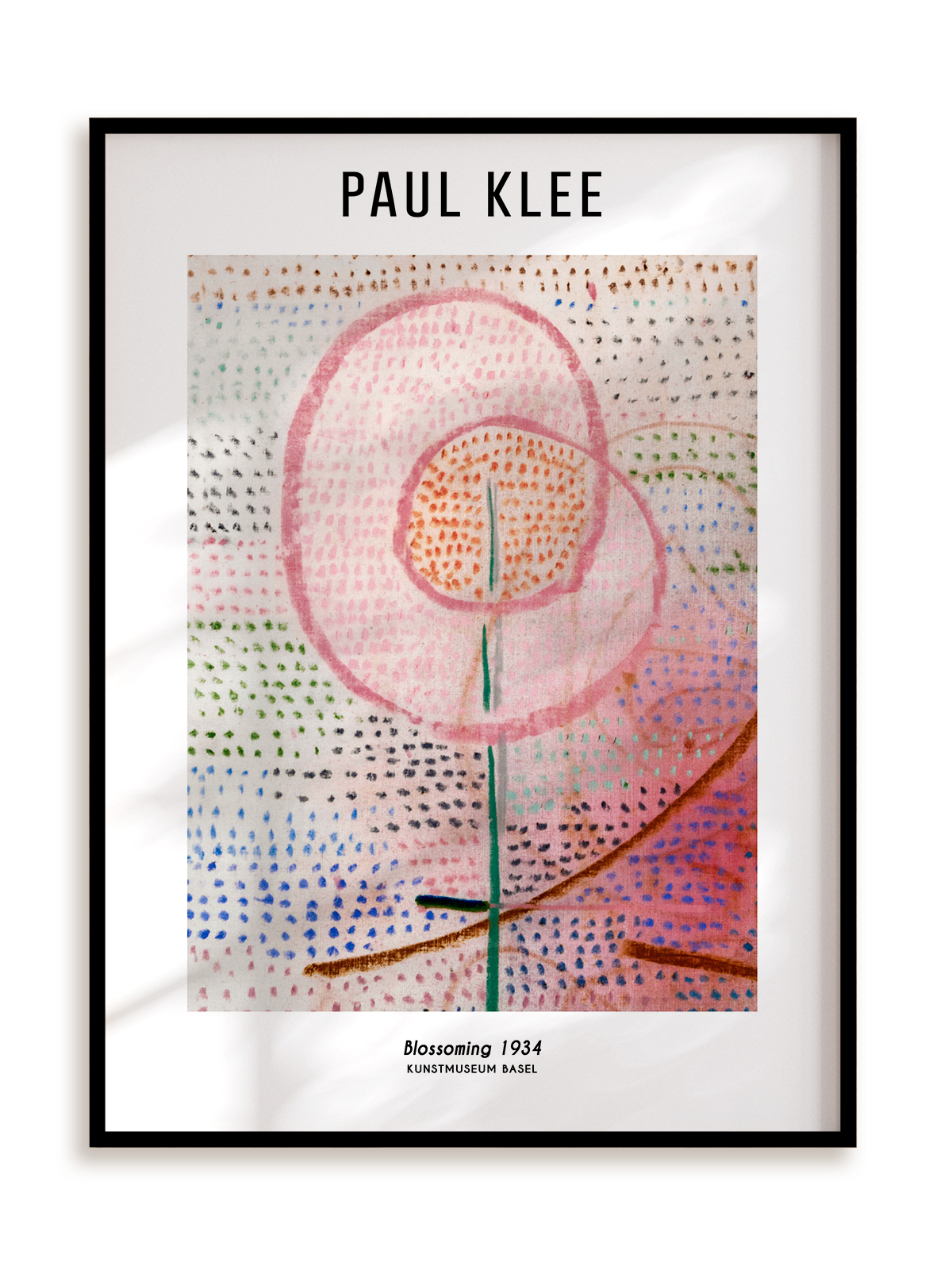 Plakat Paul Klee - Blossoming (1934) w ramie aluminiowej