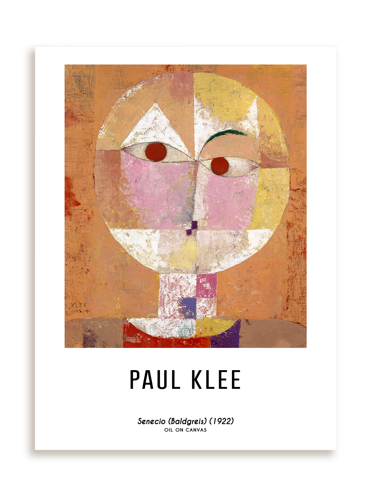 Plakat Paul Klee - Senecio (Baldgreis) (1922) bez ramy