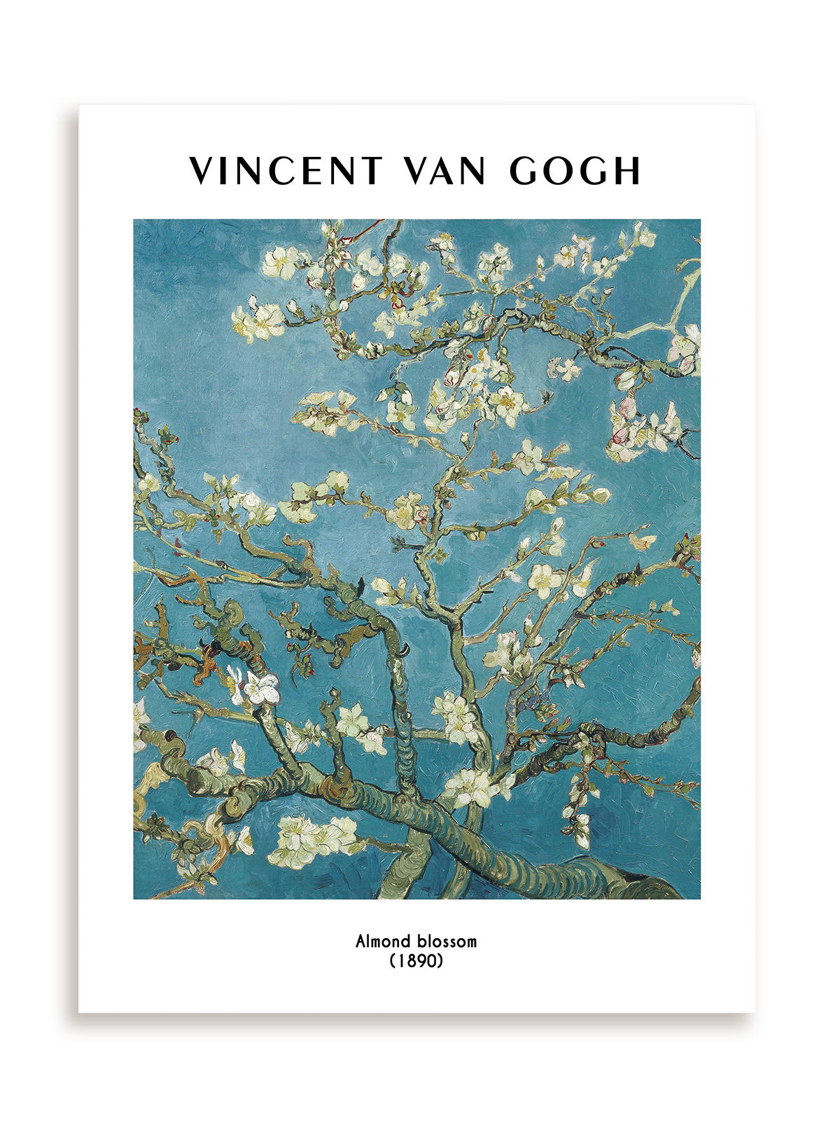 Plakat Vincent Van Gogh - Almond blossom (1890) bez ramy