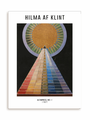 Plakat Hilma af Klint - Altarpiece, No. 1 (1907) bez ramy