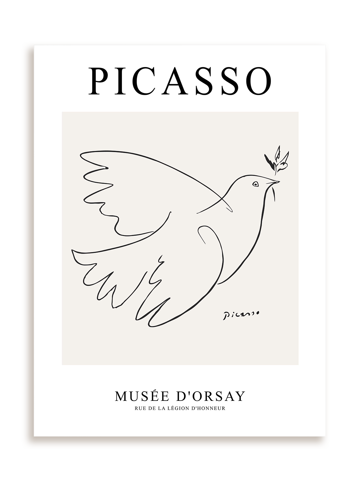 Plakat Picasso - Musée D'orsay bez ramy