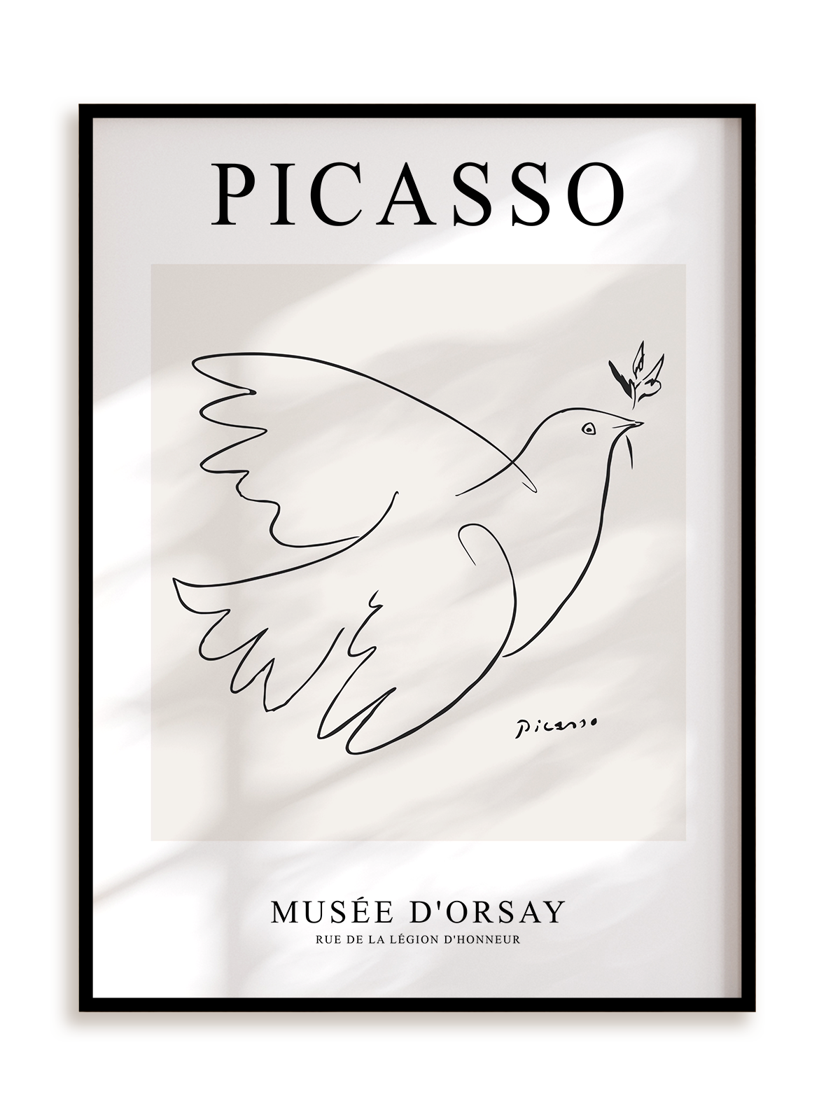 Plakat Picasso - Musée D'orsay w ramie aluminiowej