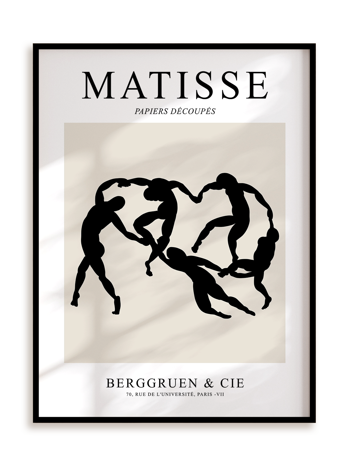 Plakat Matisse Papiers Découpés Berggruen & Cie 5 w ramie aluminiowej