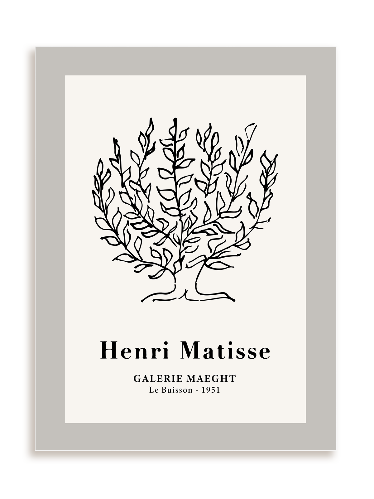 Plakat Matisse Sketch bez ramy