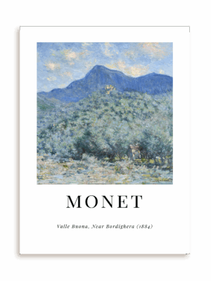 Plakat Monet - Valle Buona bez ramy