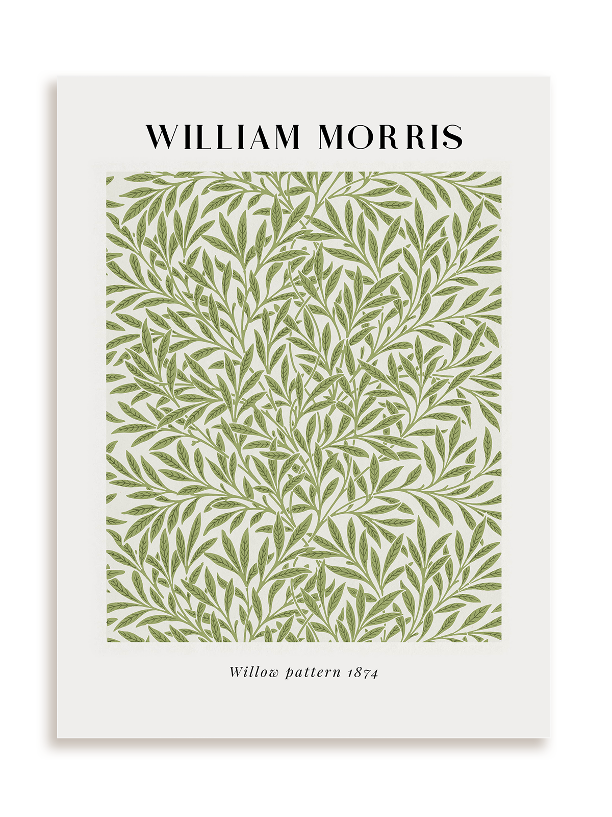 Plakat William Morris - Willow pattern bez ramy