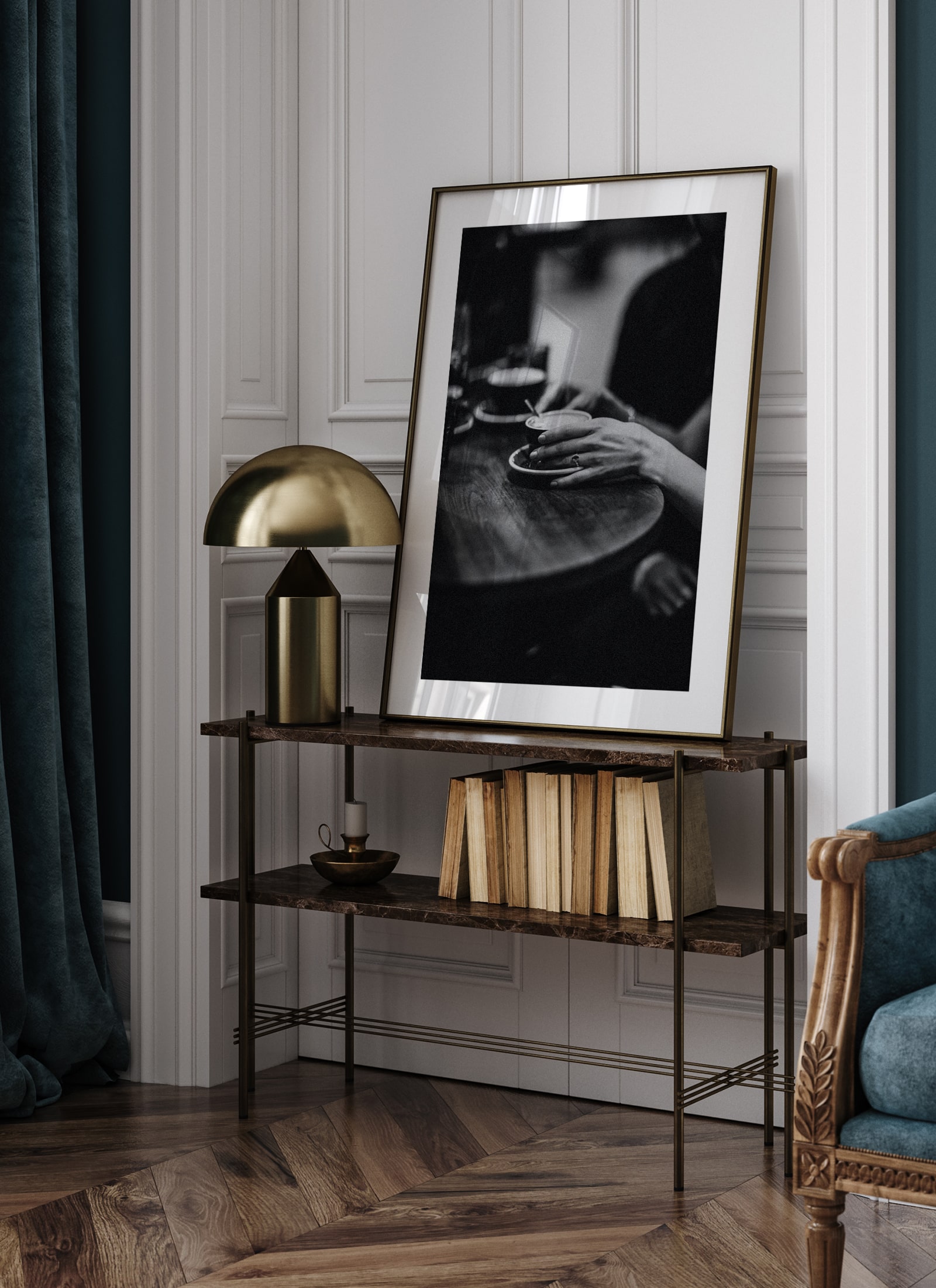 Plakat Z elegancją bez ramy - obrazek 2