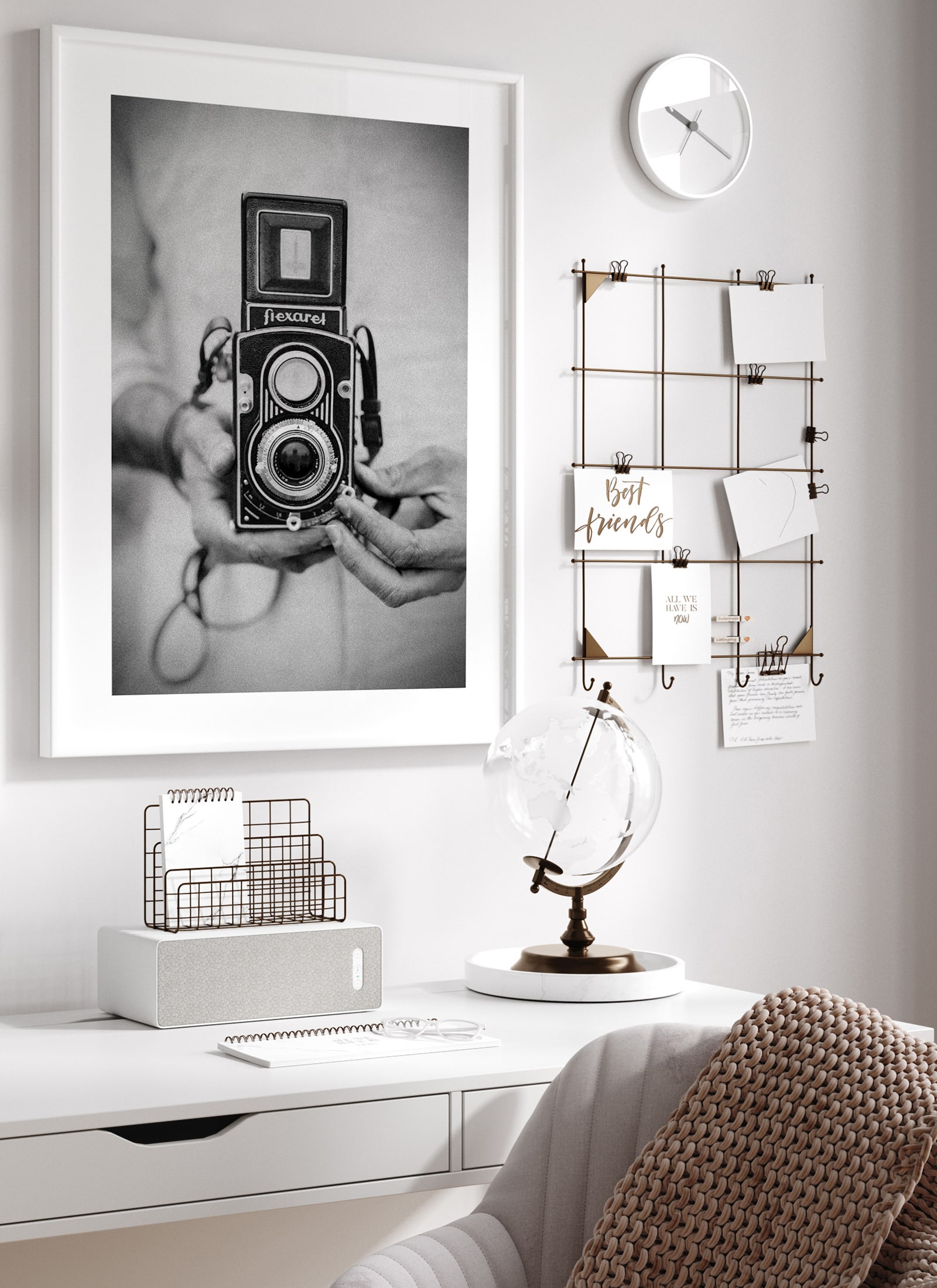 Plakat Vintage camera bez ramy - obrazek 2