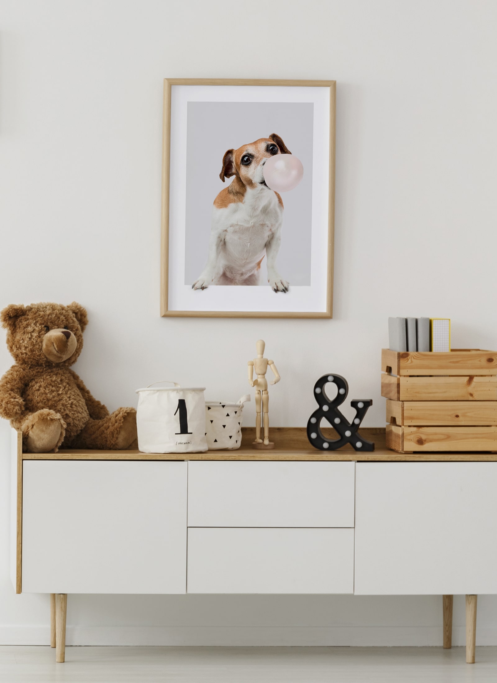 Plakat Odlotowy pies bez ramy - obrazek 2