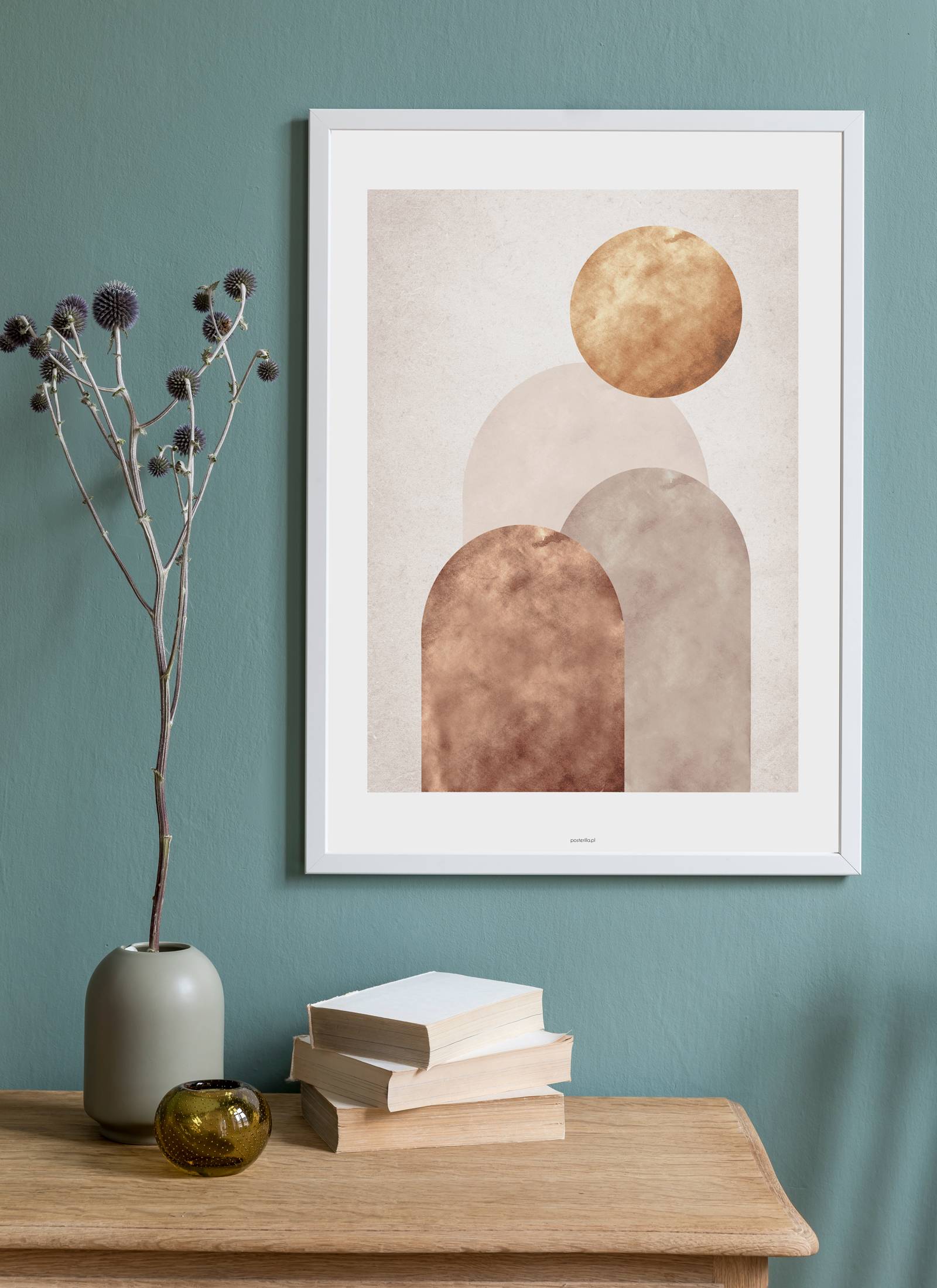 Plakat Subtelna geometria II bez ramy - obrazek 2
