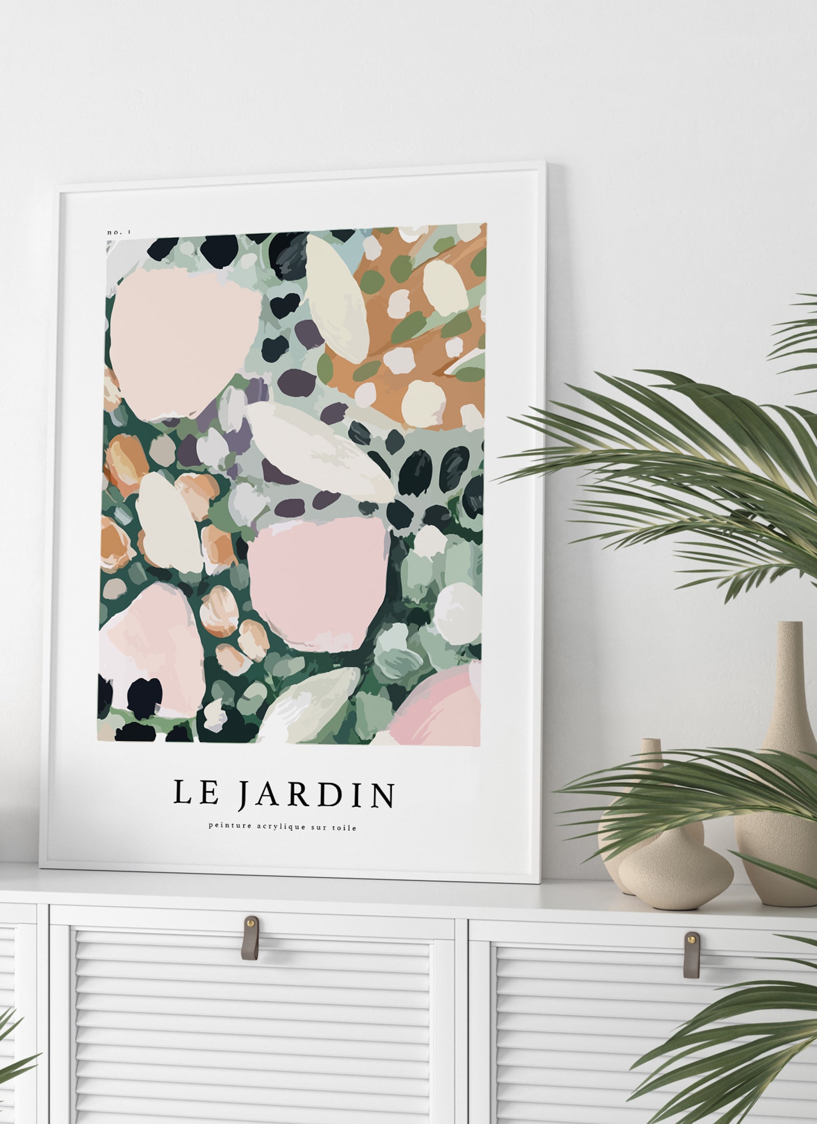 Plakat Le Jardin bez ramy - obrazek 2