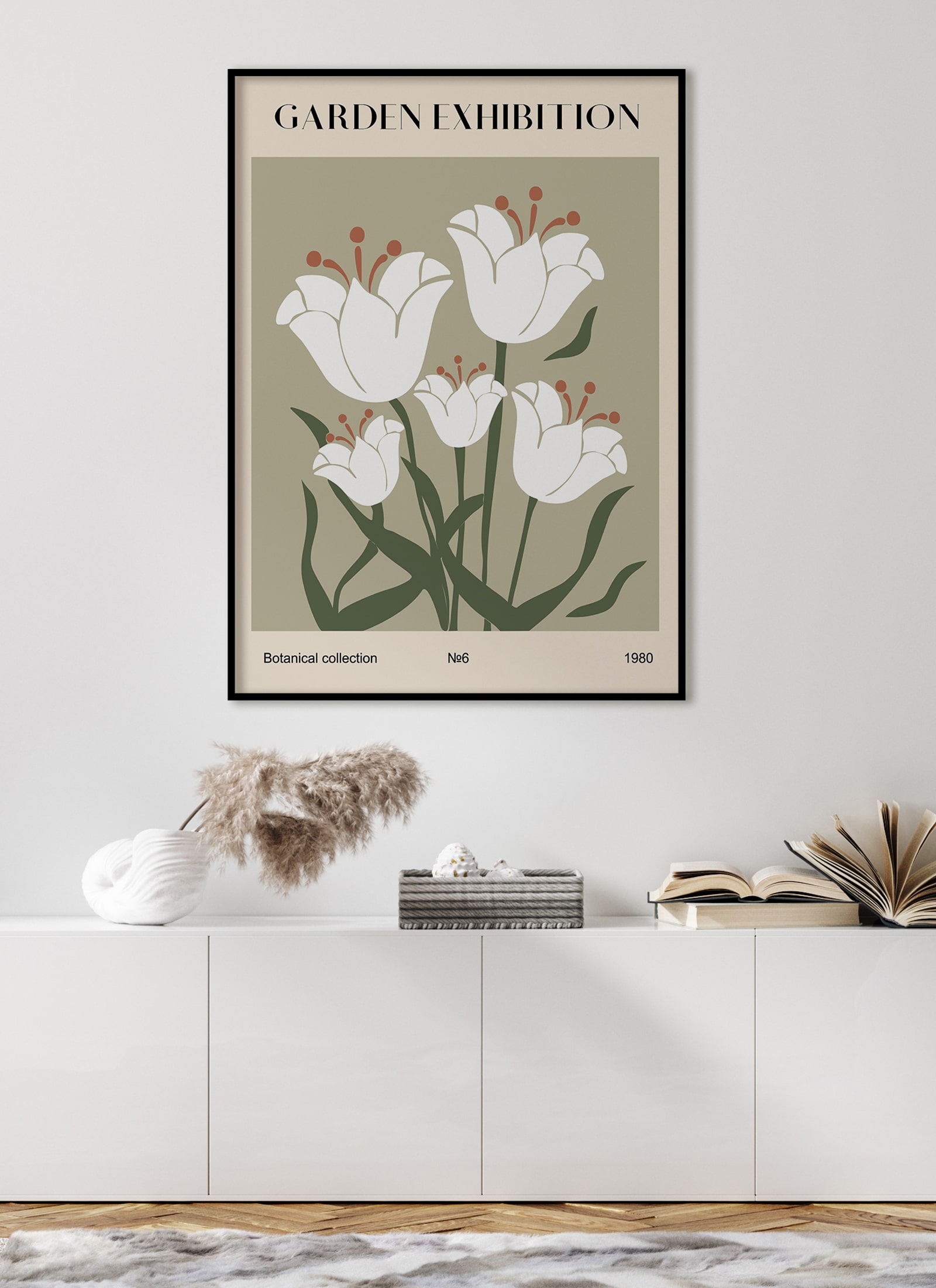 Plakat Garden exhibition bez ramy - obrazek 2