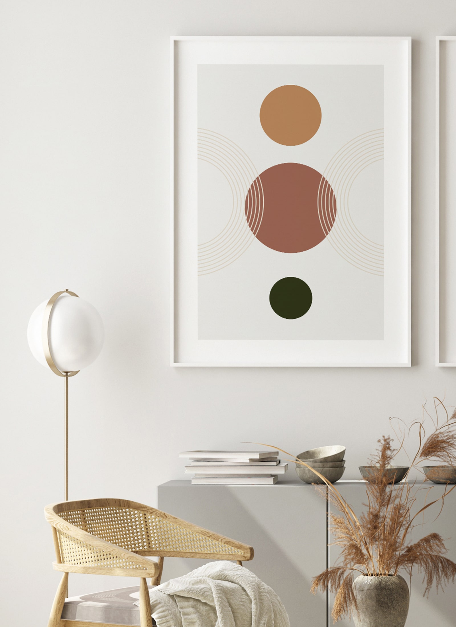 Plakat Mid century modern style bez ramy - obrazek 2