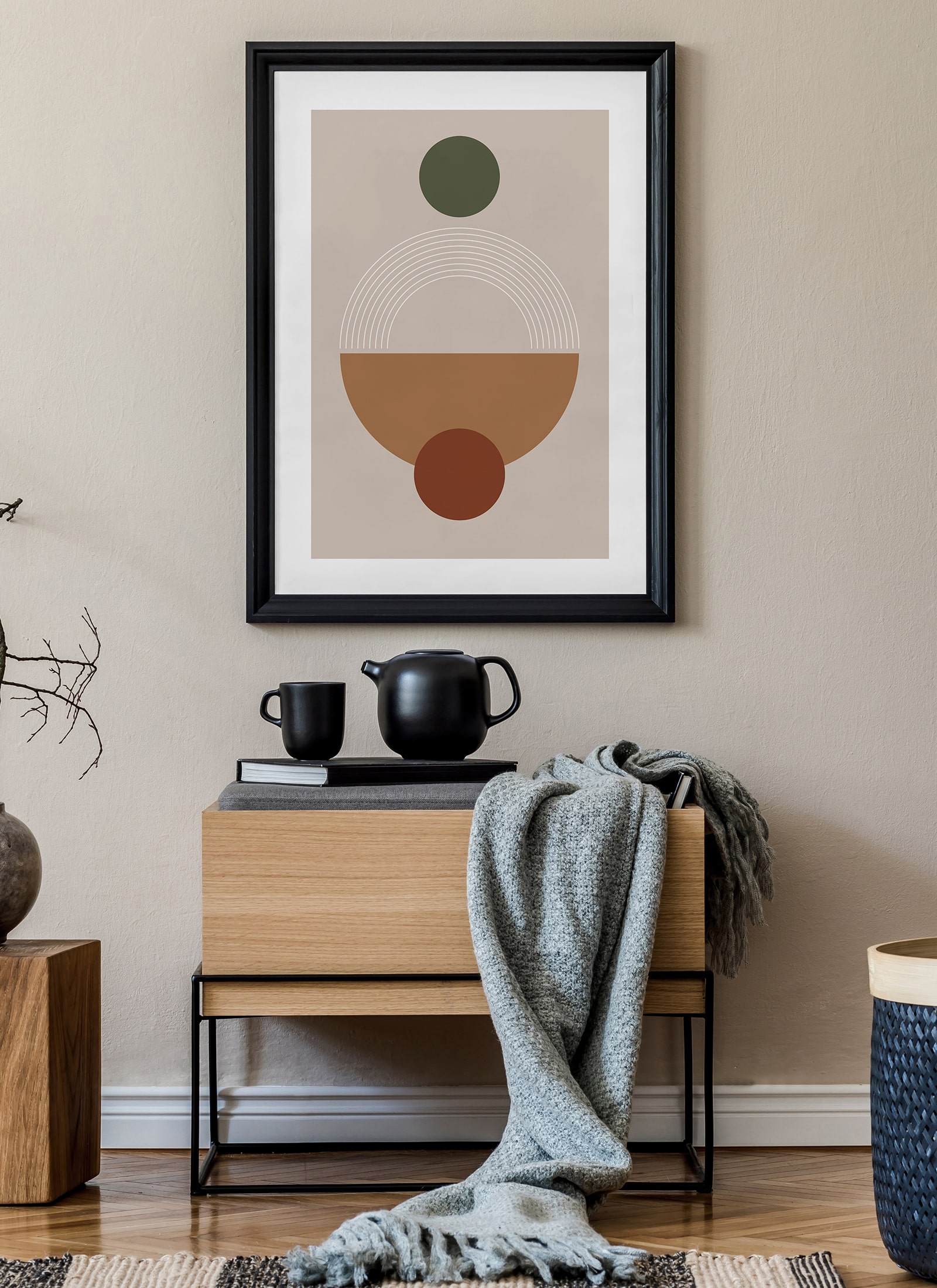 Plakat Mid century modern style IV bez ramy - obrazek 2