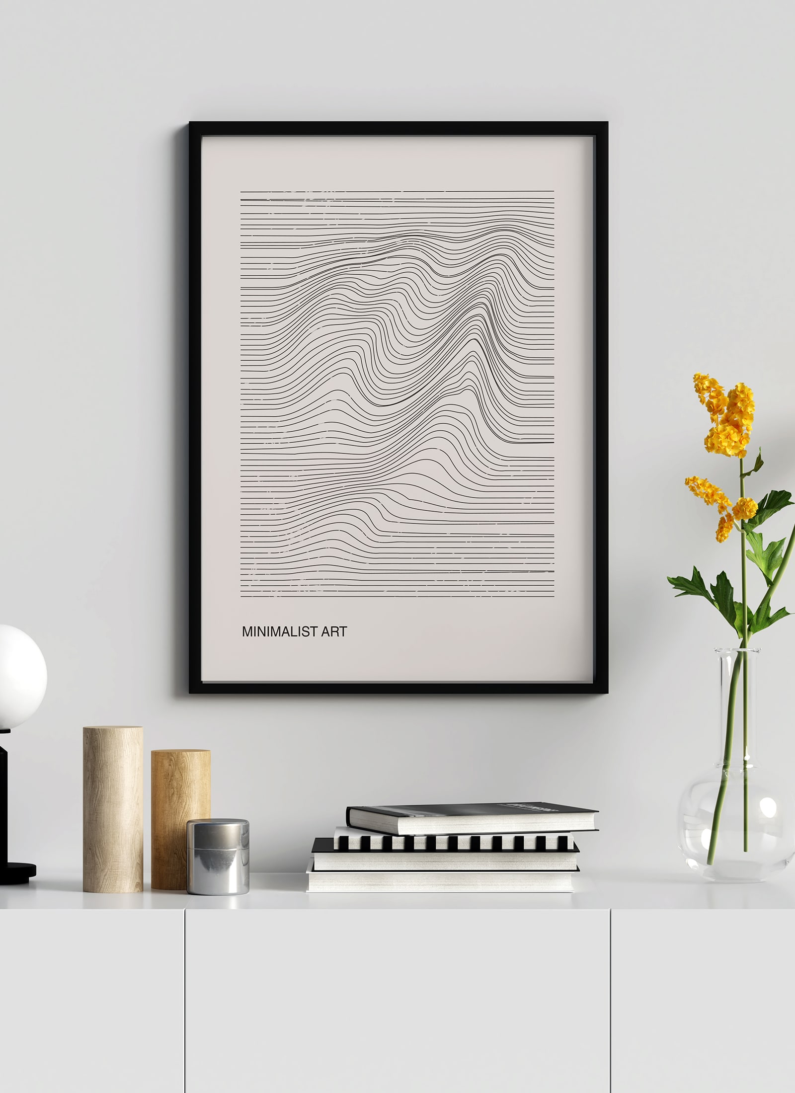 Plakat Minimalist art bez ramy - obrazek 2