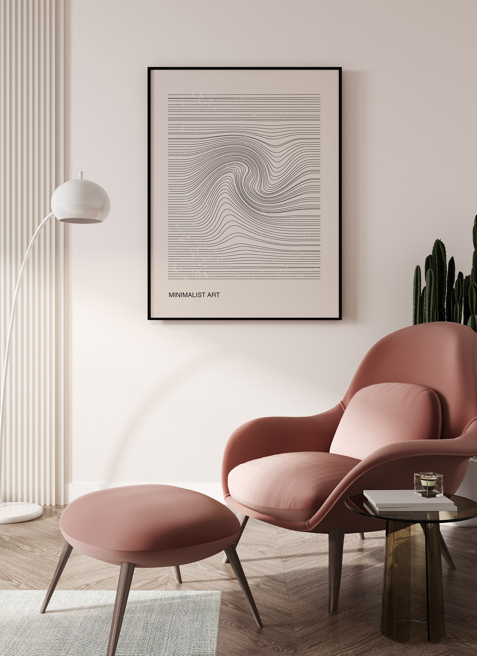 Plakat Minimalist art III bez ramy - obrazek 2