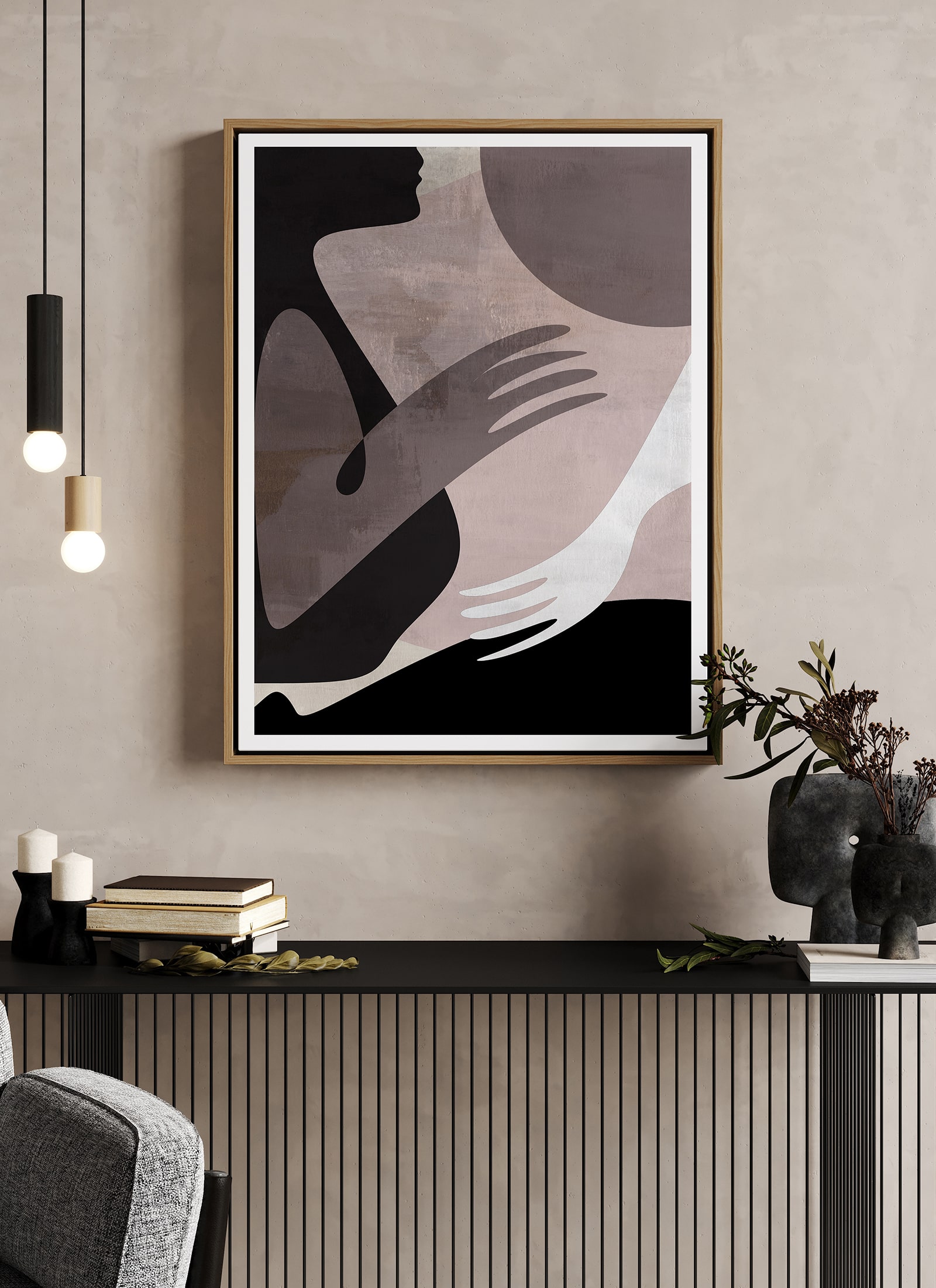 Plakat W relacji bez ramy - obrazek 2