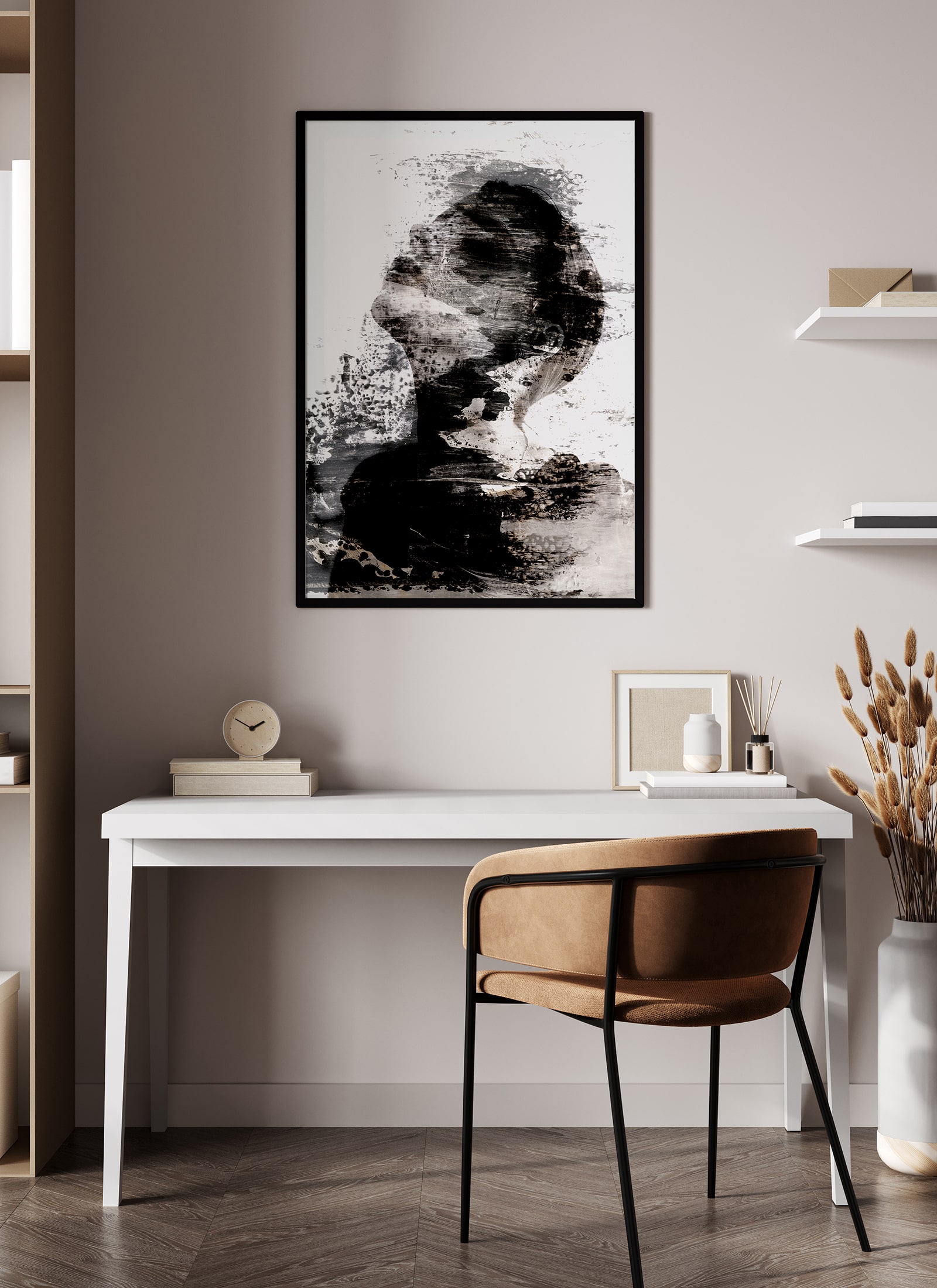Plakat Niewyraźna bez ramy - obrazek 2