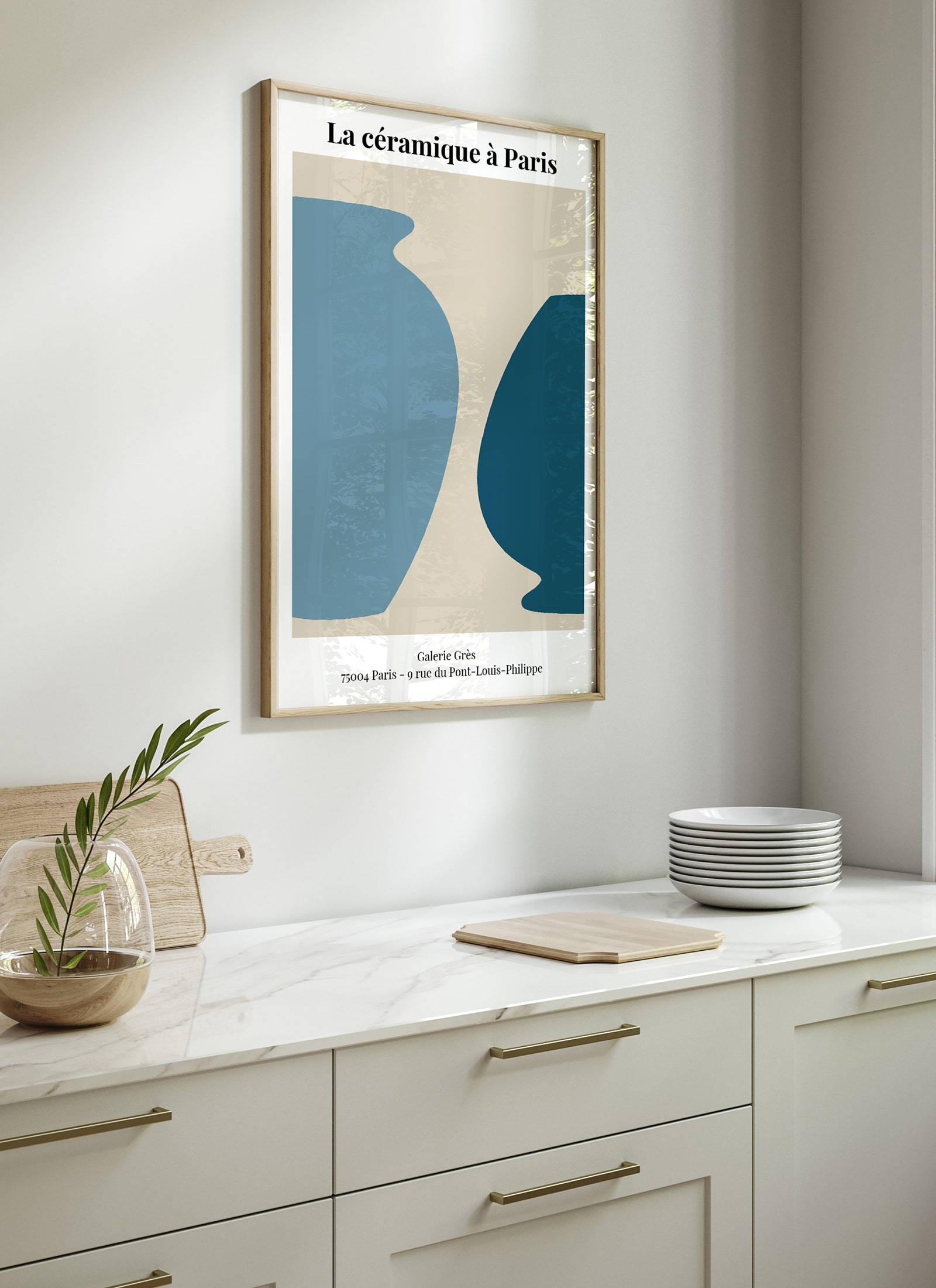 Plakat Wystawa ceramiki bez ramy - obrazek 2